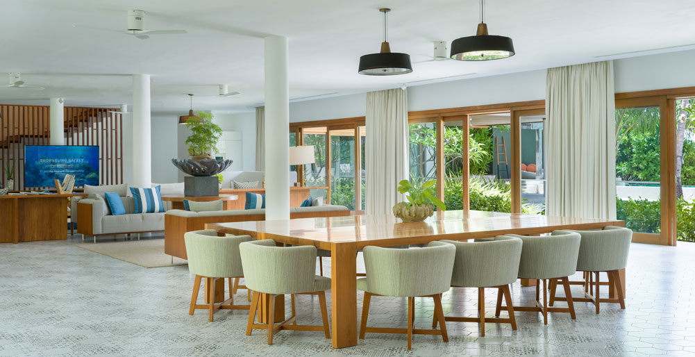 Amilla Beach Residences - The Great Beach Residence - Dining area